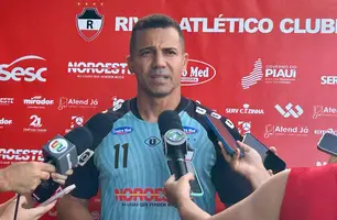 Kamar retorna ao River-PI em cenário de cobranças da torcida e diretoria (Foto: Pedro Melo/Conecta Piauí)