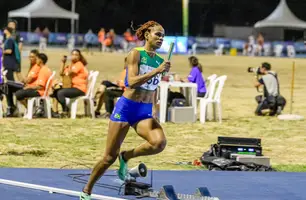 Letícia Lima venceu nos revezamentos 4x400m misto e 4x400m feminino (Foto: Arquivo pessoal)