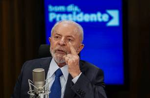 Lula exalta trabalho de voluntários no RS e condena fake news (Foto: Reprodução/Rafa Neddermeyer/Agência Brasil)