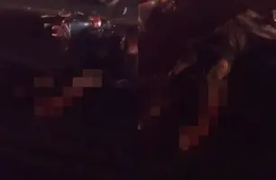 Mecânico sofre grave acidente de moto e fica com perna destroçada em Monsenhor Gil (Foto: Reprodução)