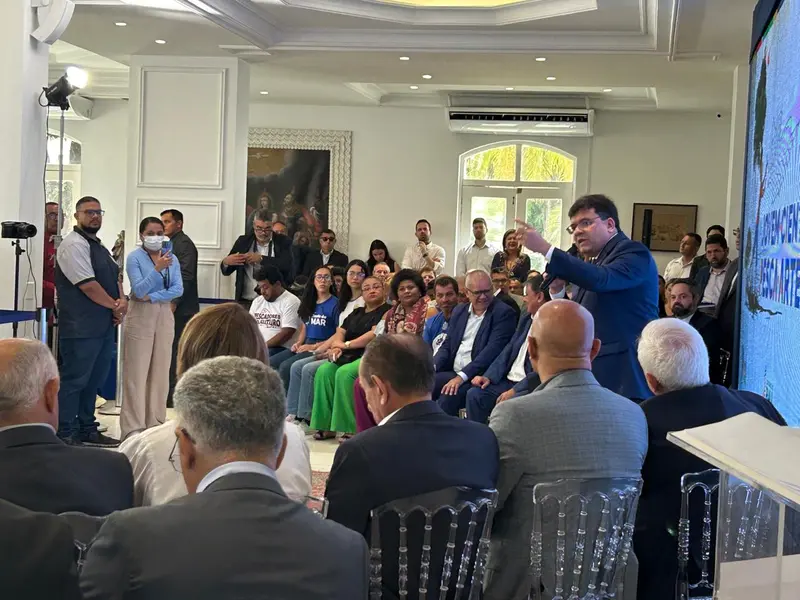 Ministro André de Paula e Rafael Fonteles lançam Jovem Cientista da Pesca