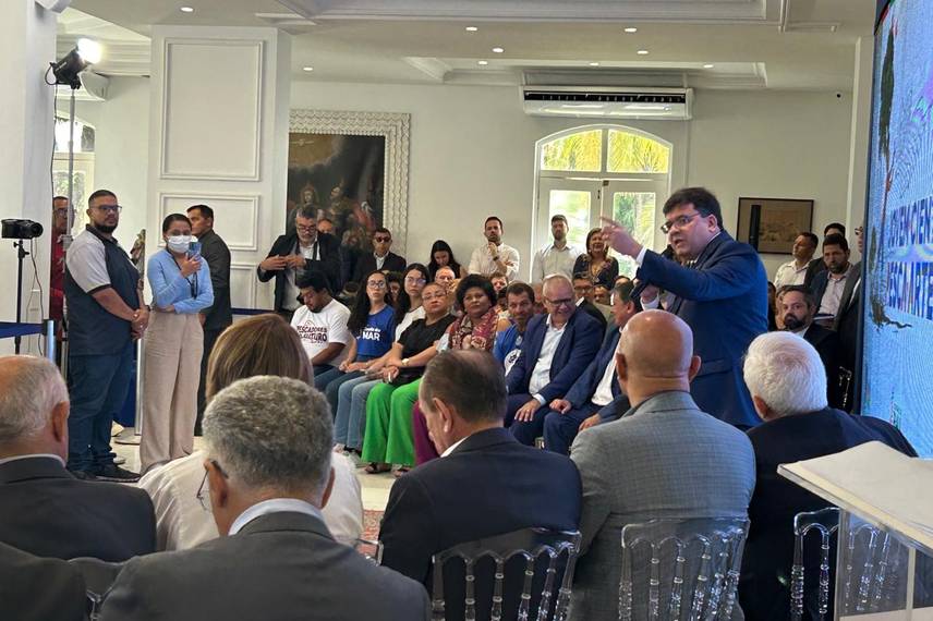 Ministro André de Paula e Rafael Fonteles lançam Jovem Cientista da Pesca