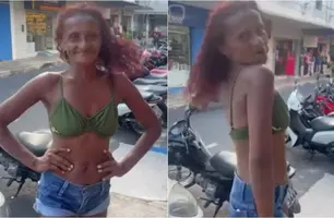 Mulher suspeita de tráfico de drogas é solta em Teresina (Foto: Reprodução)