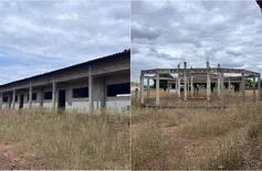 População denuncia obra de escola parada há dez anos em Coronel José Dias