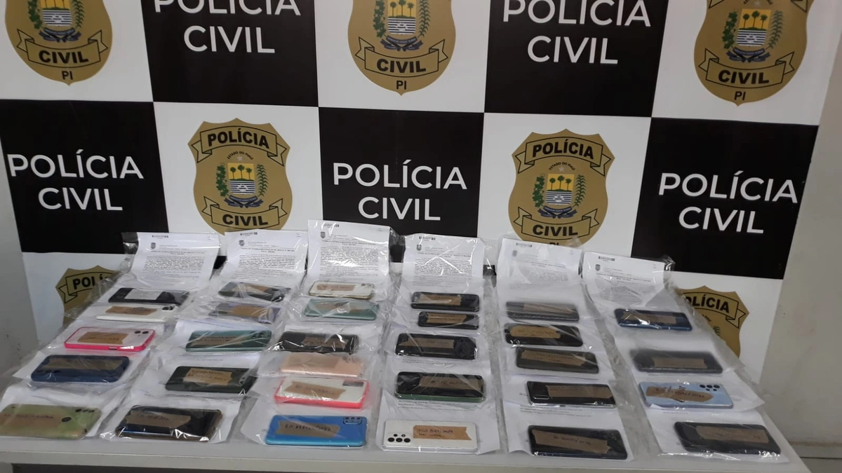 Polícia Civil divulga lista de restituição de celulares em Teresina