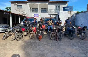 Polícia civil recupera 9 motos roubadas em reservas indígenas do Maranhão (Foto: Reprodução)