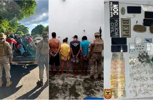 Polícia Militar desarticula grupo suspeito de tráfico de drogas no Norte do Piauí (Foto: Reprodução)
