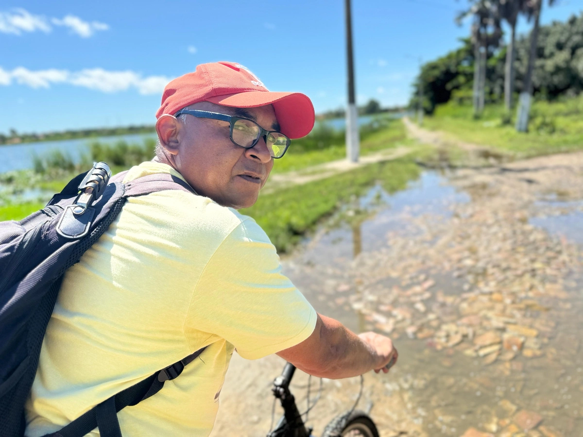 População denuncia abandono em local usado como cartão postal em Parnaíba