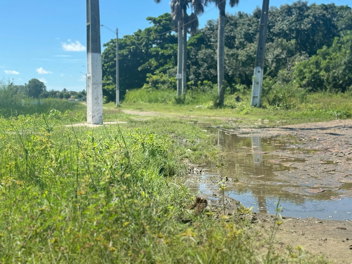 População denuncia abandono em local usado como cartão postal em Parnaíba