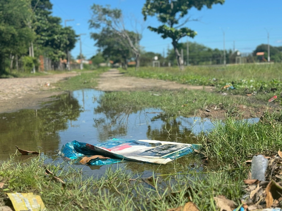 População denuncia abandono em local usado como cartão postal em Parnaíba