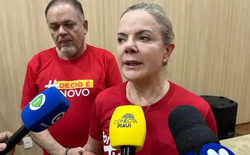 PT realiza conferência eleitoral com a presidente nacional da sigla, Gleisi Hoffmann