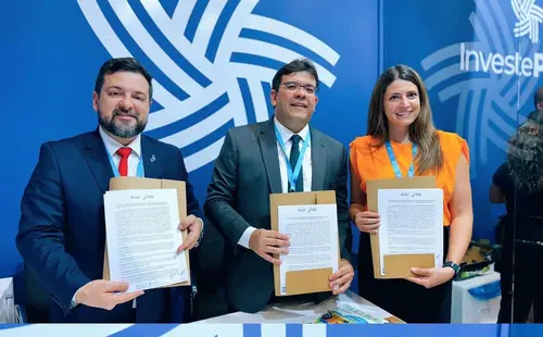 Rafael Fonteles assina acordos com França, Espanha e Alemanha para produzir H2V