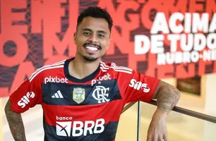 São cerca de R$ 20,5 milhões pela venda do volante Allan ao Rubro Negro (Foto: Reprodução/Flamengo-RJ)