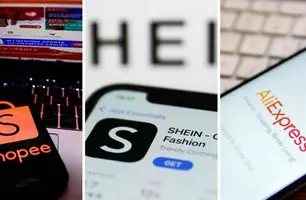 Shopee, Shein e Aliexpress (Foto: Divulgação)