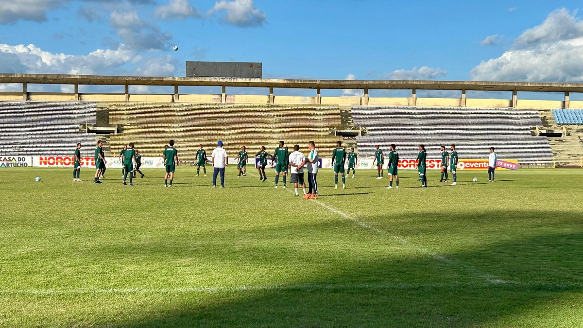 Treino do Altos-PI