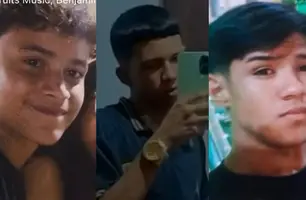 Três adolescentes desaparecem no Rio Parnaíba em Luzilândia e caso gera comoção (Foto: Reprodução)