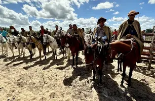 Vaquejada no sertão piauiense (Foto: Divulgação)