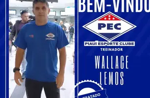Wallace Lemos vai comandar o Piauí EC em busca do acesso à elite do estadual (Foto: Divulgação/Piauí EC)