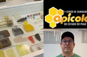 Adapi promove 1º curso para prevenção e controle de doenças em abelhas do Piauí (Foto: Conecta Piauí)