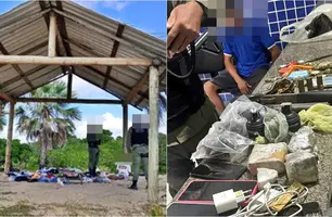 Adolescente é apreendido no litoral do Piauí (Foto: Reprodução)