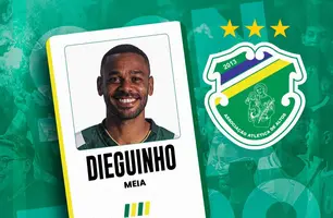 Altos-PI anuncia retorno do meia Dieguinho como reforço para a Série D (Foto: Divulgação/Altos-PI)
