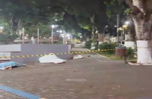 Assista: Viçosa do Ceará registra chacina em praça pública com sete mortos (Foto: Reprodução)