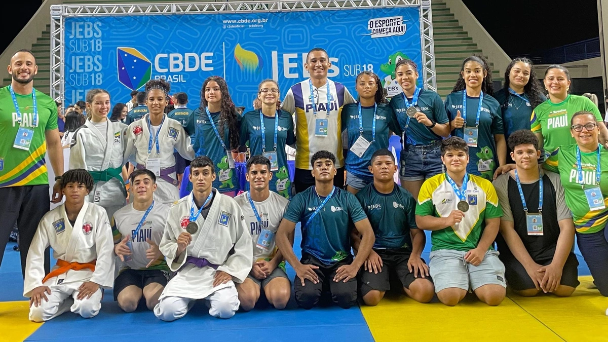 Atletas piauienses conquistam seis medalhas no judô durante os Jogos Escolares em Maceió