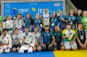 Atletas piauienses conquistam seis medalhas no judô durante os Jogos Escolares em Maceió (Foto: Reprodução)