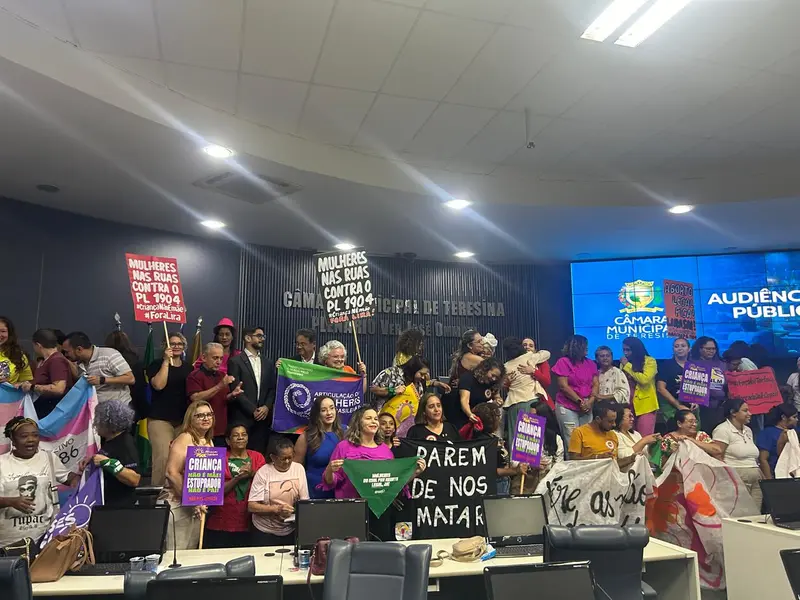 Câmara realiza audiência pública contra o PL do estupro