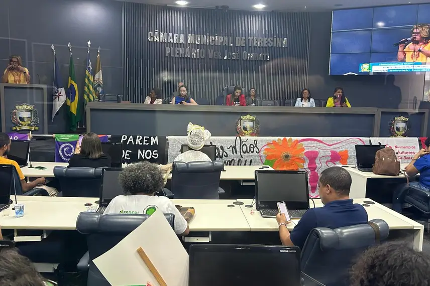 Câmara realiza audiência pública contra o PL do estupro