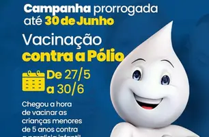 Campanha de Vacinação contra a Poliomielite no município de Campo Maior (Foto: Reprodução)