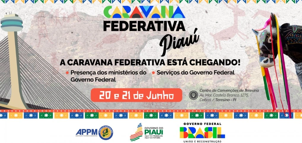 Caravana Federativa no Piauí terá ponto de arrecadação para Rio Grande do Sul