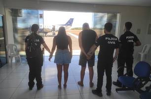 Casal envolvido em golpe milionário de revenda de veículos no DF é preso no Piauí (Foto: Divulgação/Polícia Civil)