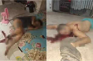 Casal foi assassinado a tiros dentro da propria casa na zona Norte de Teresina (Foto: Reprodução)