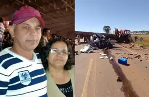 Casal piauiense morre em acidente enquanto retornava de visita a filhos em São Paulo (Foto: Reprodução)