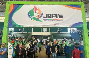 Cerimônia de abertura dos Jogos Escolares Piauienses 2024 (Foto: Gabriel Prado/Conecta Piauí)