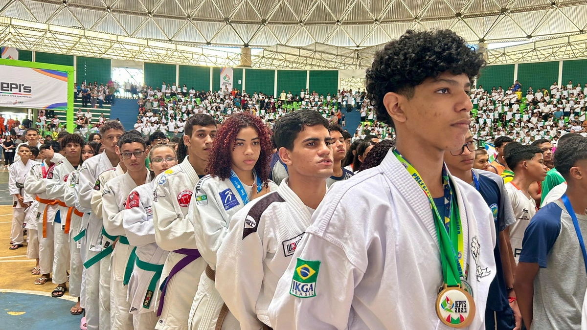 Cerimônia de abertura dos Jogos Escolares Piauienses 2024
