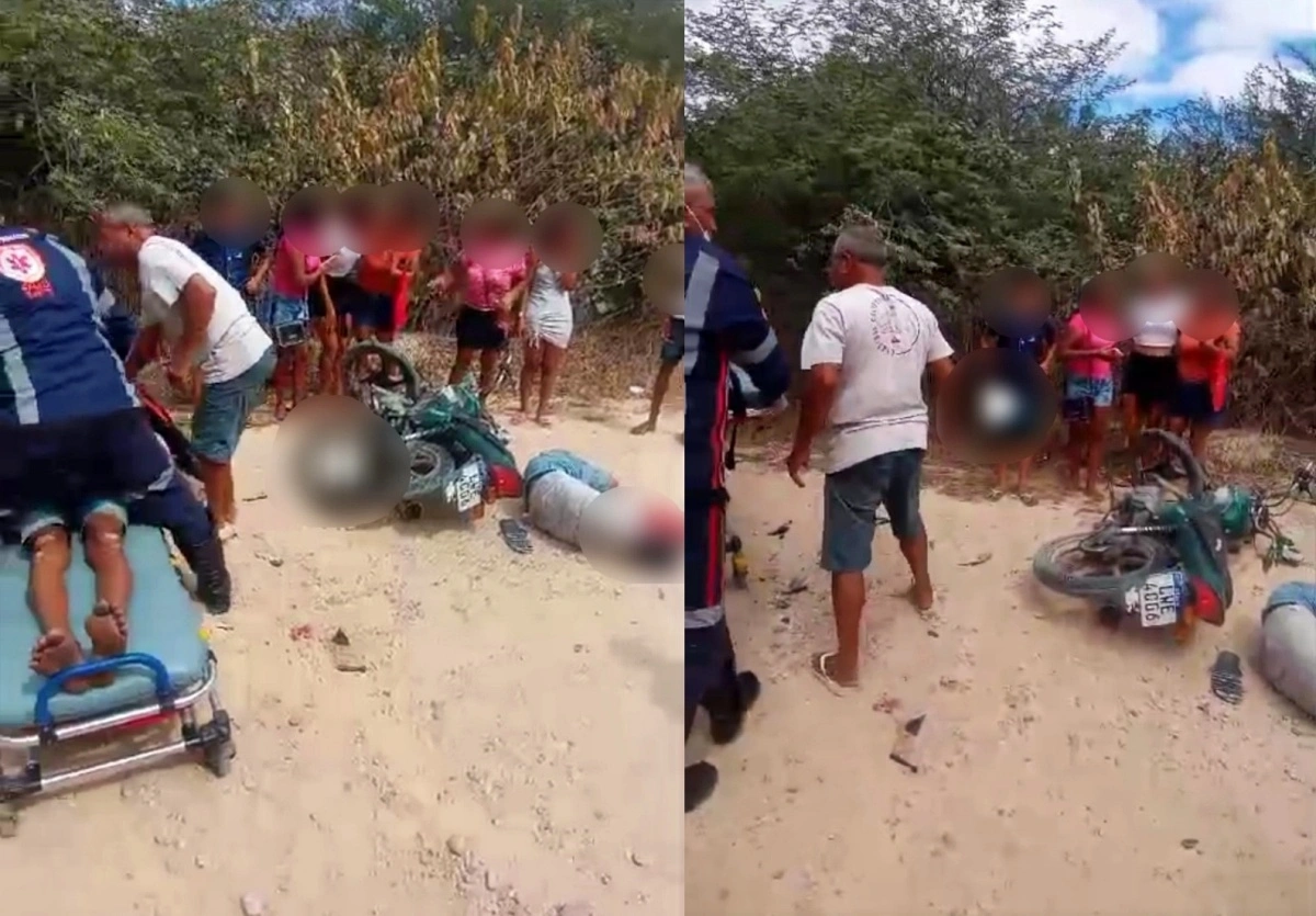 Colisão entre duas motos deixa jovem morto e outro gravemente ferido no Piauí