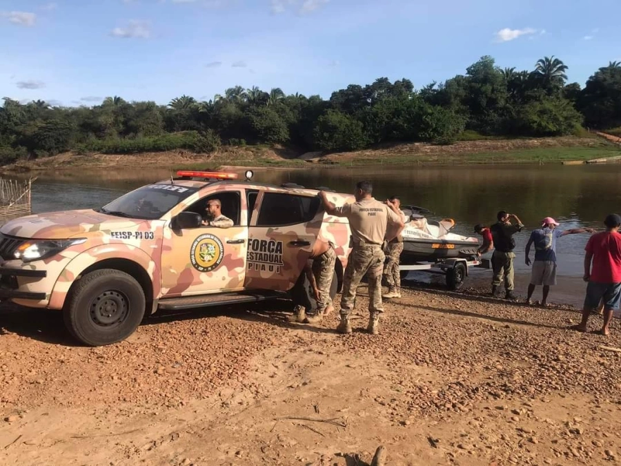 Corpo de homem desaparecido no Rio Poti em Beneditinos é encontrado