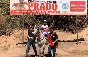 Corrida do Prado em Baixa Grande do Ribeiro (Foto: Reprodução)