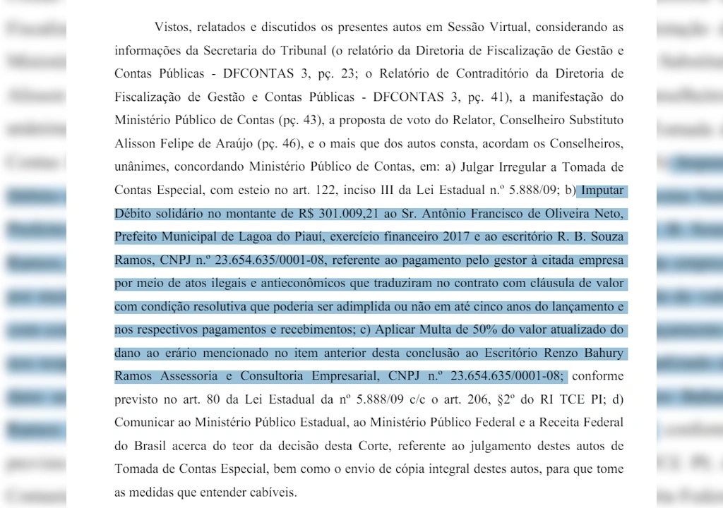 Deicisão do TCE mandou o pré-candidato para a lista de ex-gestores com contas irregulares