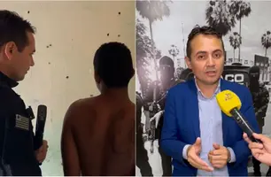 Delegado dar detalhes sobre operação em Demerval Lobão; 7 pessoas presas (Foto: Reprodução)