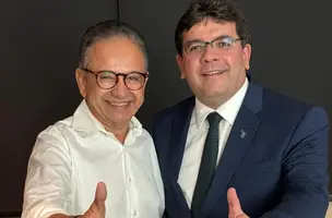 Dr. Hélio e Rafael Fonteles (Foto: Rede Social)