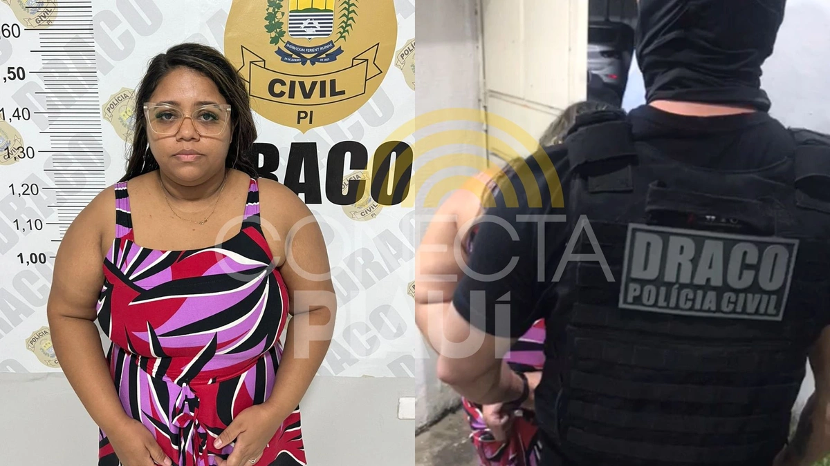 Draco prende mulher que aplicava golpes milionários em supermercados de Teresina
