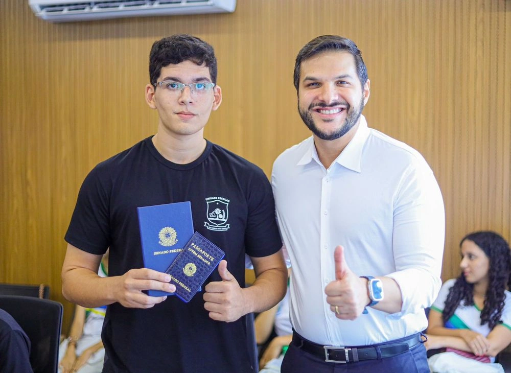 Estudante de São Miguel do Tapuio vence o Concurso Jovem Senador 2024