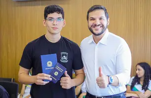 Estudante de São Miguel do Tapuio vence o Concurso Jovem Senador 2024 (Foto: Reprodução)