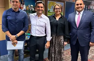 Georgiano Neto trata de investimentos para Água Branca com Ministro do Turismo (Foto: Ascom)