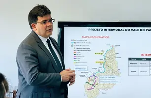 Governador apresenta os potenciais do Piauí nas áreas portuária e energética em SP (Foto: Reprodução)