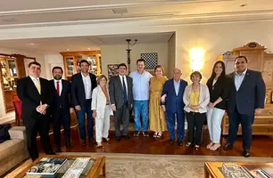 Governador Rafael Fonteles se reúne com Kassab em São Paulo (Foto: Divulgação)