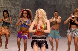 Há 14 anos era lançado a música ‘Waka Waka’, tema da Copa do Mundo de 2010 (Foto: Reprodução)